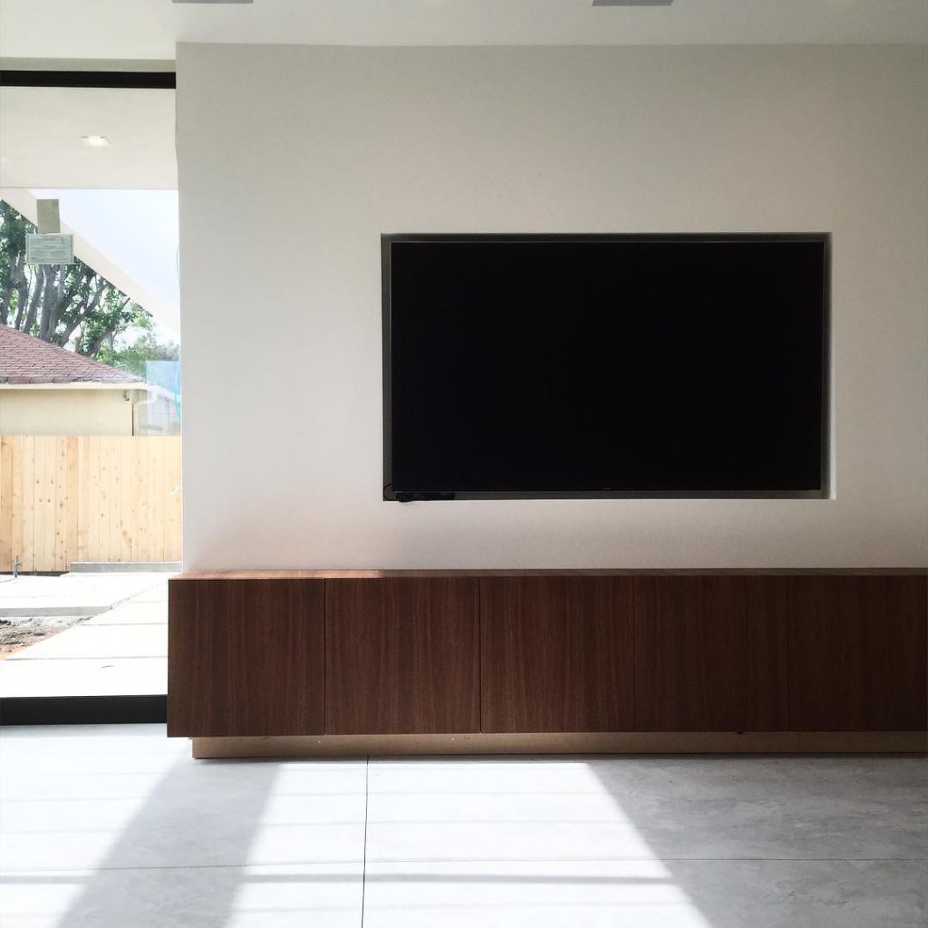 Floating Cabinet for TV and Entertainment