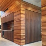 Modern Kitchen and Entry Cabinet in Venice California